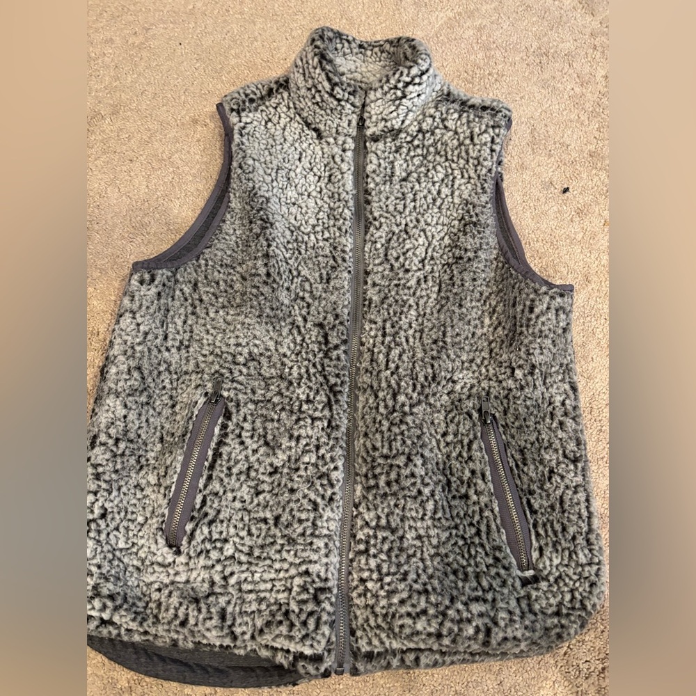 Miami Gray Fleece Vest